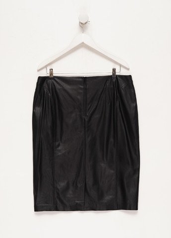 Черная кэжуал однотонная юбка Comma