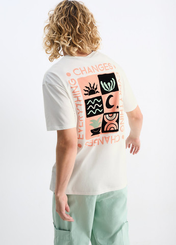 Белая футболка C&A