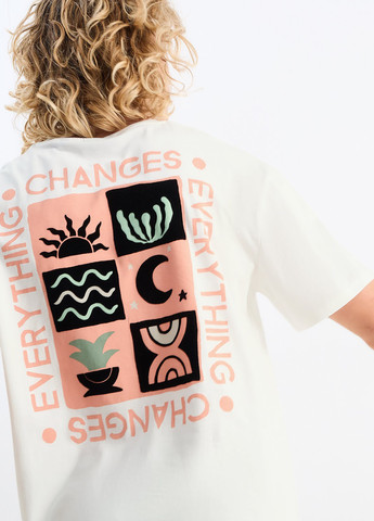 Белая футболка C&A