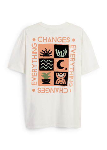 Белая футболка C&A