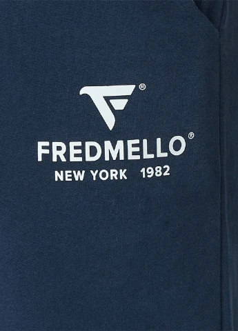 Синие спортивные демисезонные брюки Fred Mello
