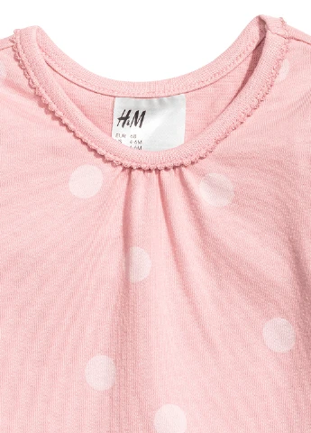 Розовое платье H&M (119141343)