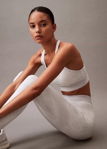 Белые демисезонные леггинсы Calvin Klein