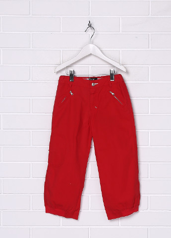 Красные кэжуал демисезонные прямые брюки GF Ferre
