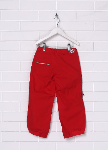 Красные кэжуал демисезонные прямые брюки GF Ferre