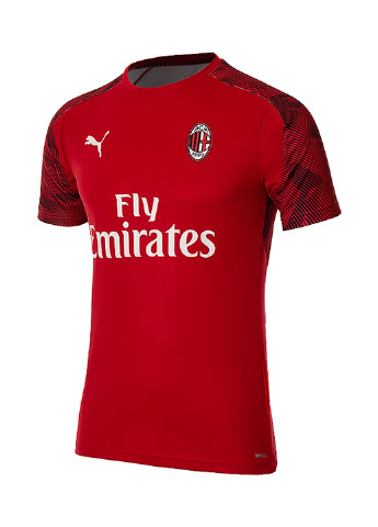 Красная футболка Puma AC Milan Men's Training Jersey