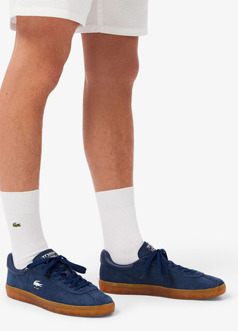 Темно-синие демисезонные кроссовки Lacoste BASESHOT