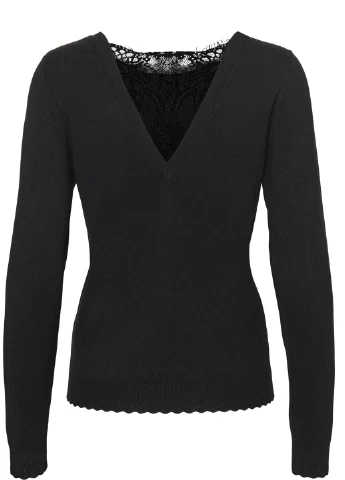 Чорний демісезонний светр Vero Moda