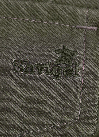 Оливковая демисезонная куртка Shvigel