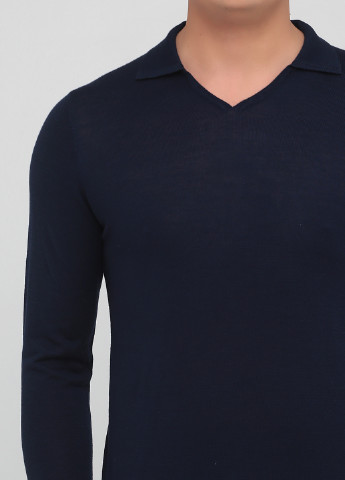 Темно-синій демісезонний пуловер пуловер Pierre Balmain