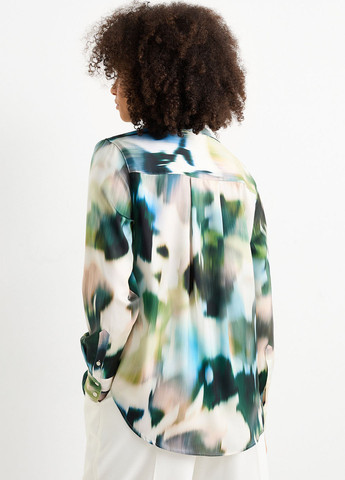 Изумрудная блуза C&A