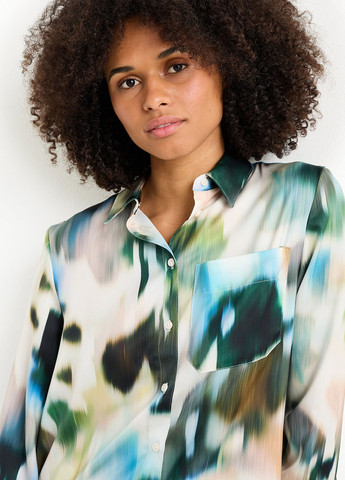 Изумрудная блуза C&A