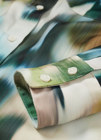 Изумрудная блуза C&A