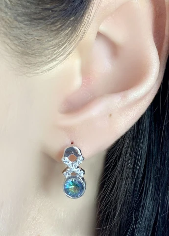 Серьги Silver Flame (152533204)