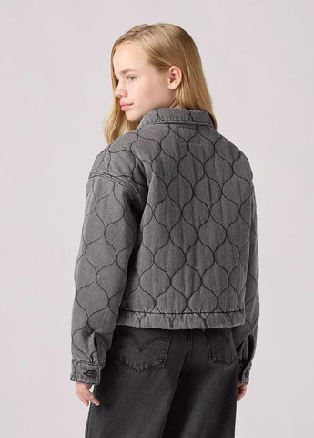 Темно-серая демисезонная куртка Levi's