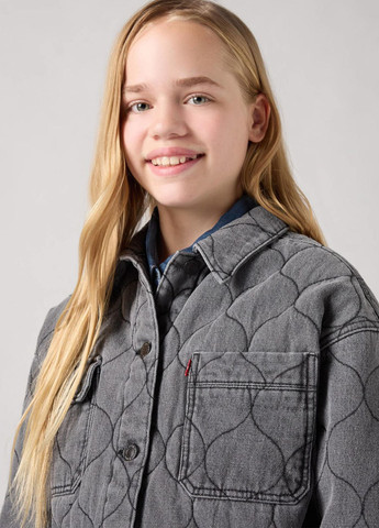 Темно-серая демисезонная куртка Levi's