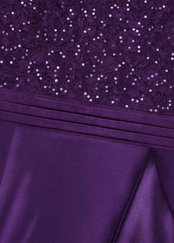 Фіолетова святковий, вечірня сукня годе SHEIN однотонна