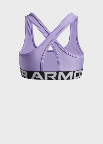 Бузковий топ бюстгальтер Under Armour без кісточок поліестер
