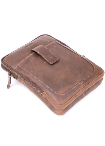 Чоловіча шкіряна сумка 20х26,5х4,5 см Shvigel (252126992)