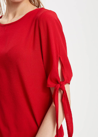 Червона літня блуза DeFacto