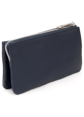 Жіночий шкіряний гаманець-клатч 19,2х10х2 см st leather (252131327)