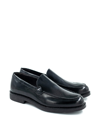 Черные классические туфли Frank Daniel без шнурков