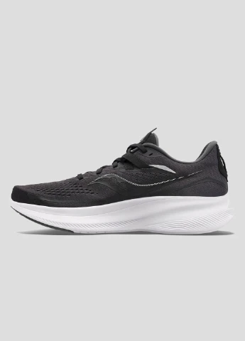 Черные беговые кроссовки Ride 15 Saucony чёрные всесезоны (253540703)