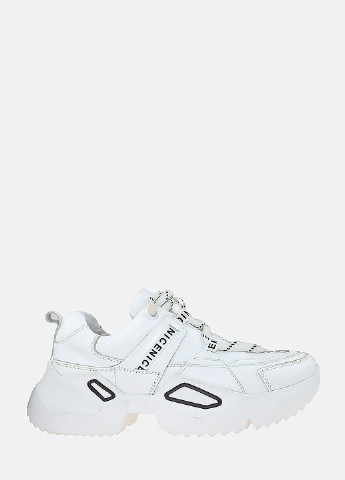 Білі осінні кросівки re2605 білий El passo