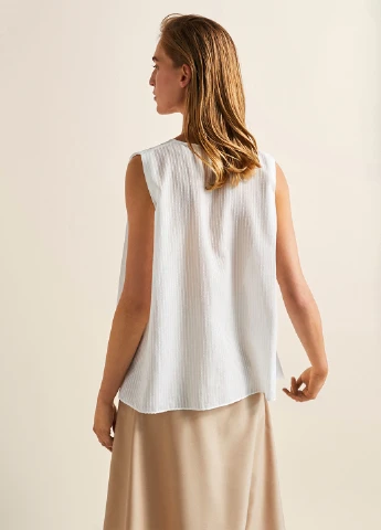 Біла блуза Massimo Dutti