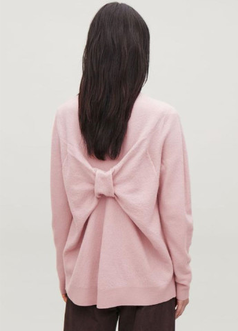 Светло-розовый демисезонный свитер Cos