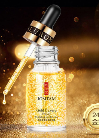 Сыворотка уменьшающая поры с частичками золота Gold Luxury Essence. 15мл.(0162) Jomtam (252821597)