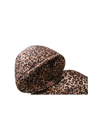 Коричневая демисезонная куртка для девочки демисезонная леопард Jomake 51155