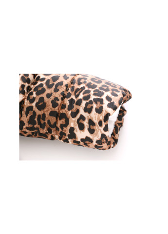 Коричневая демисезонная куртка для девочки демисезонная леопард Jomake 51155