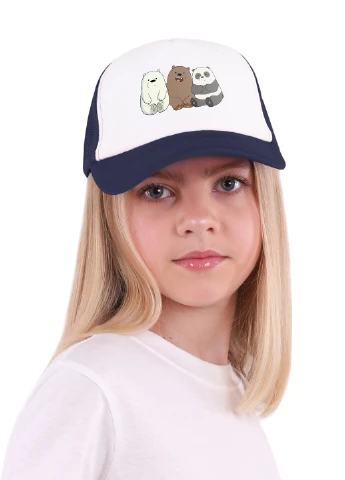 Кепка Тракер дитяча Вся правда про ведмедів (We Bare Bears) (33404-1774) MobiPrint (220824496)