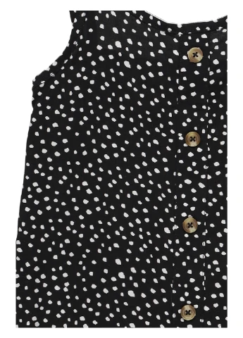 Черно-белый летний комплект (сарафан, футболка) Primark