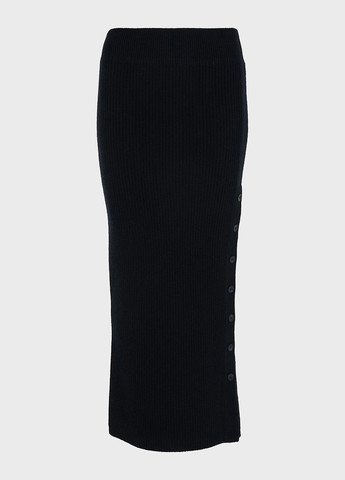 Черная кэжуал однотонная юбка Calvin Klein карандаш