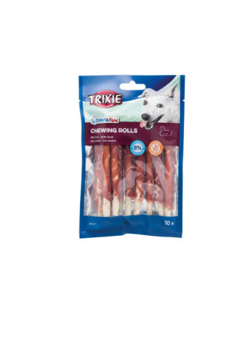 Ласощі для собак 31371 DENTAfun Паличка для чищення зубів з качкою 10 шт 80 г Trixie (254362546)