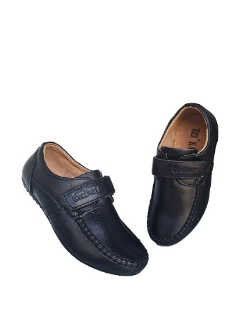 Черные туфли без шнурков KangFu