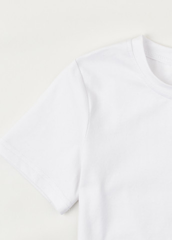 Белая демисезонная футболка Garnamama