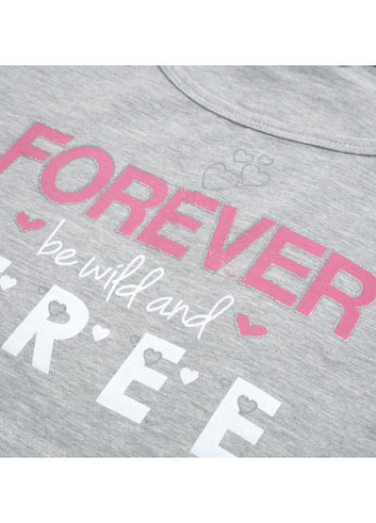 Білий демісезонний костюм десткий "forever" (14586-164g-pink) Breeze