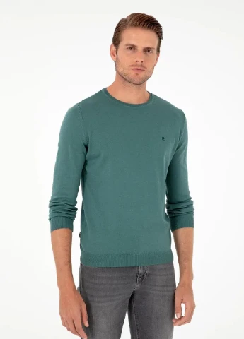 Бірюзовий демісезонний джемпер джемпер Pierre Cardin