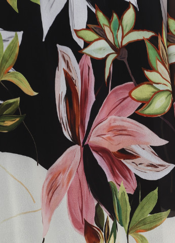 Комбінована кежуал сукня а-силует Aerfan з квітковим принтом