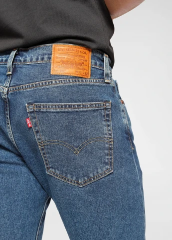 Синие демисезонные джинсы Levi's