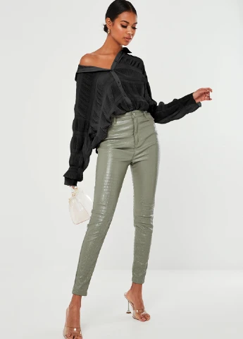 Чёрная блуза Missguided