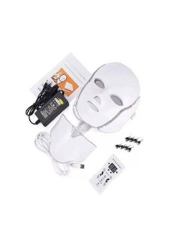 Маска для микротоковой и LED светотерапии LED mask MK-3430 (7 цветов) BuyBeauty (254084635)