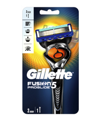 Станок-бритва Fusion5 ProGlide Flexball c 2 сменными картриджами Gillette (138200792)