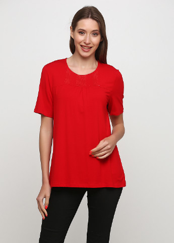 Червона літня футболка BRANDTEX CLASSIC