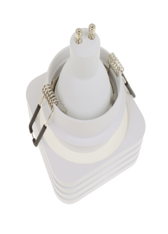 Светильник точечный HDL-DS 148 GU10 WH Brille (246625821)