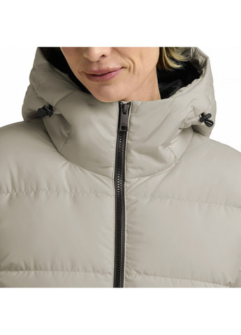 Светло-бежевый зимний Пуховик Jack Wolfskin