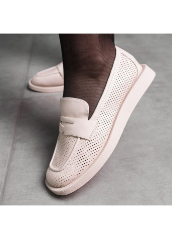 Fashion Лофери жіночі Harris 3590 36 бежевий з штучна шкіра, україна — літо (253791756)